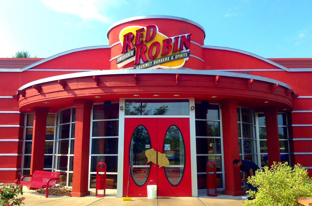 Red Robin restaurant entrance