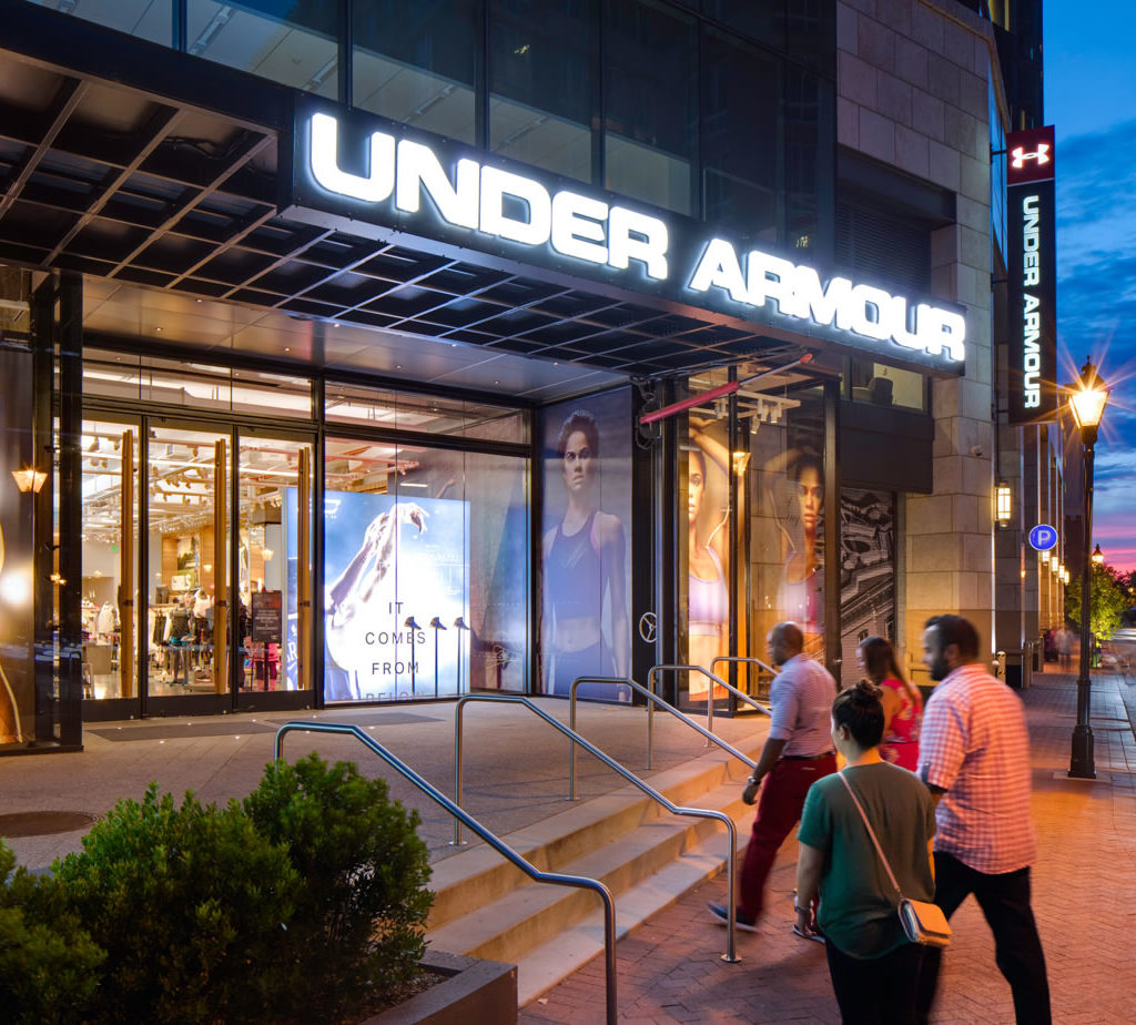 Under Armour store front