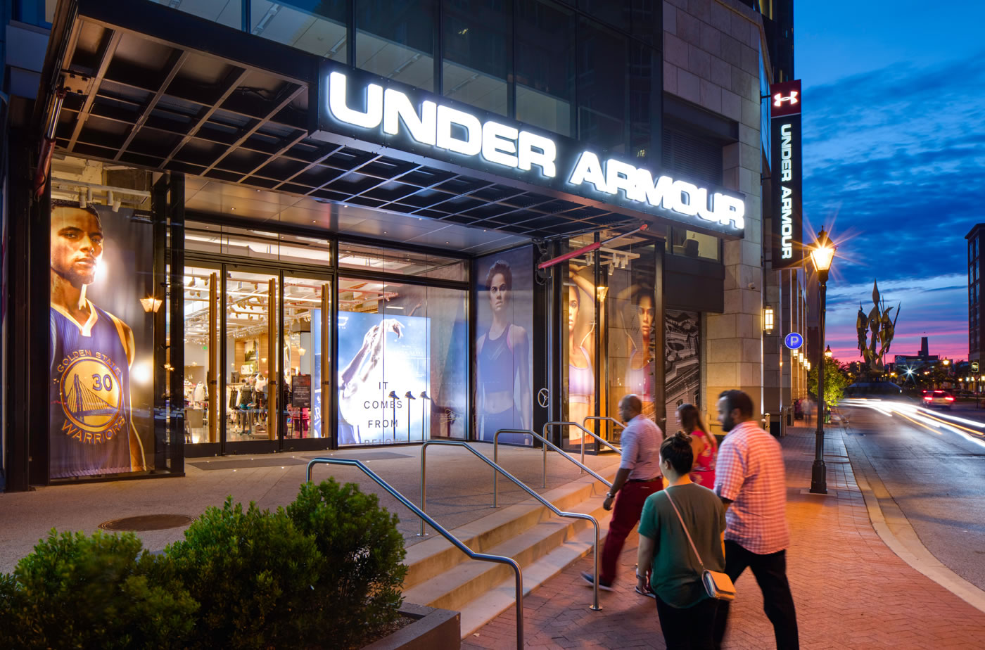 Under Armour store front